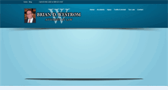 Desktop Screenshot of brianwestromlaw.com